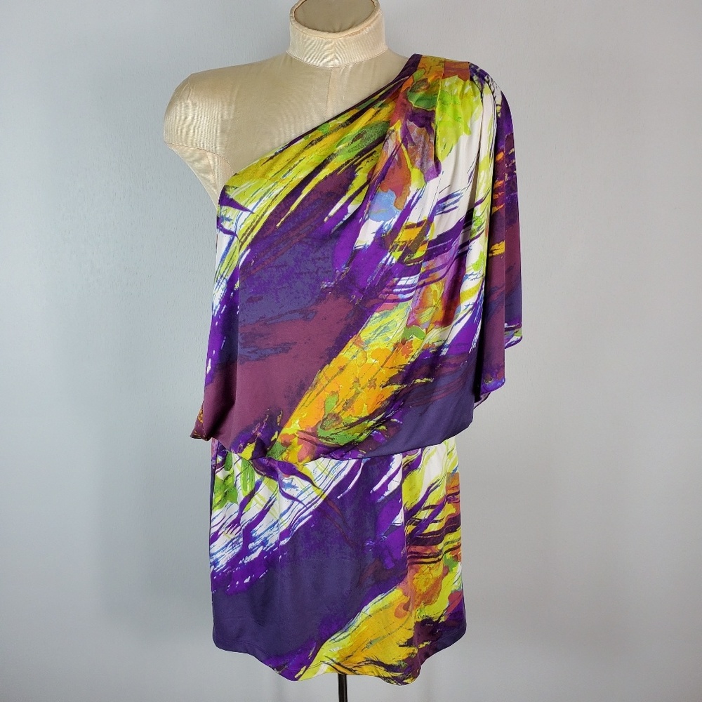 Jessica Simpson Asymmetrical One Shoulder Dress